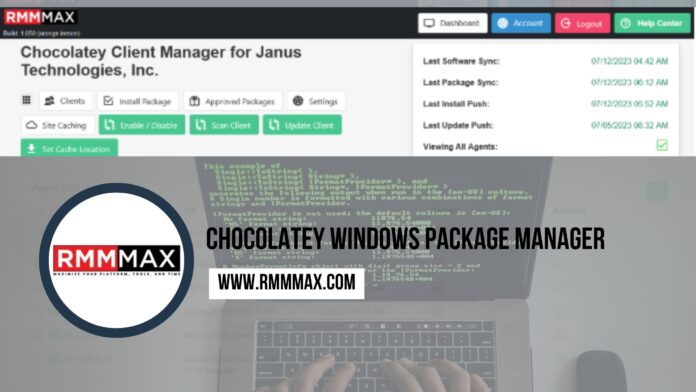 chocolatey windows package manager