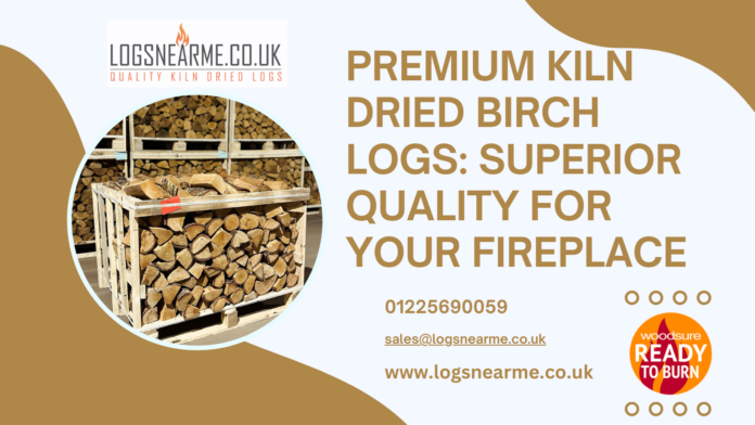 kiln dried birch logs