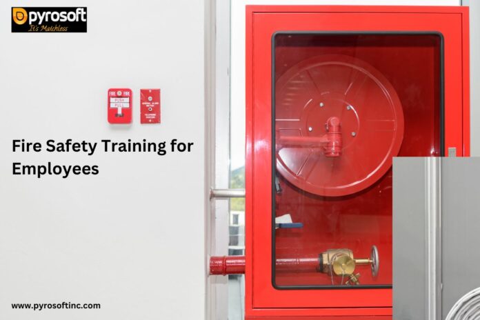 Fire safety training for employees